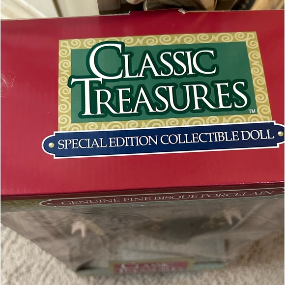 New in box Genuine bisque porcelain doll. - Picture 2 of 6